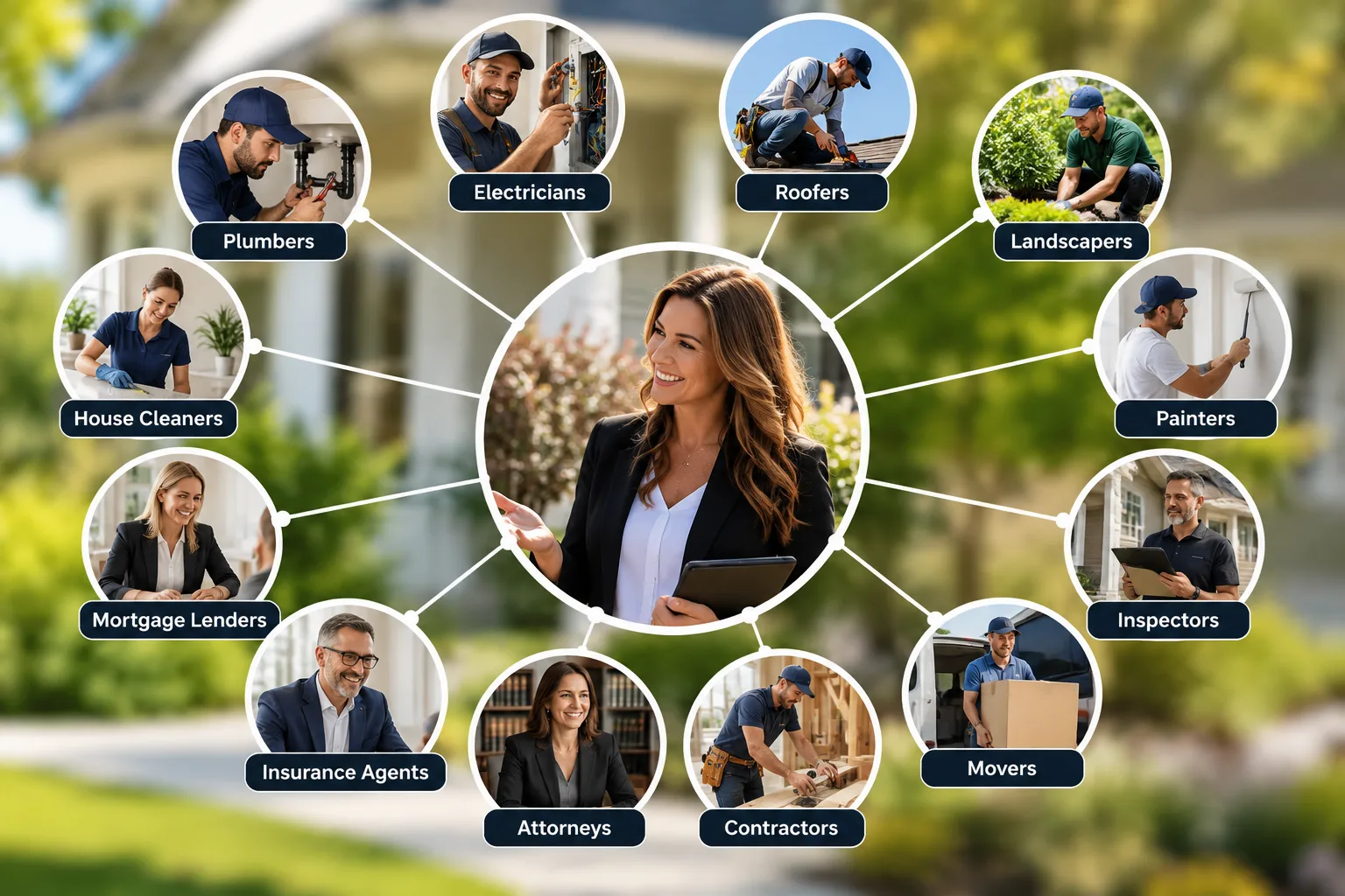 WhirLocal Trust network for real estate agents