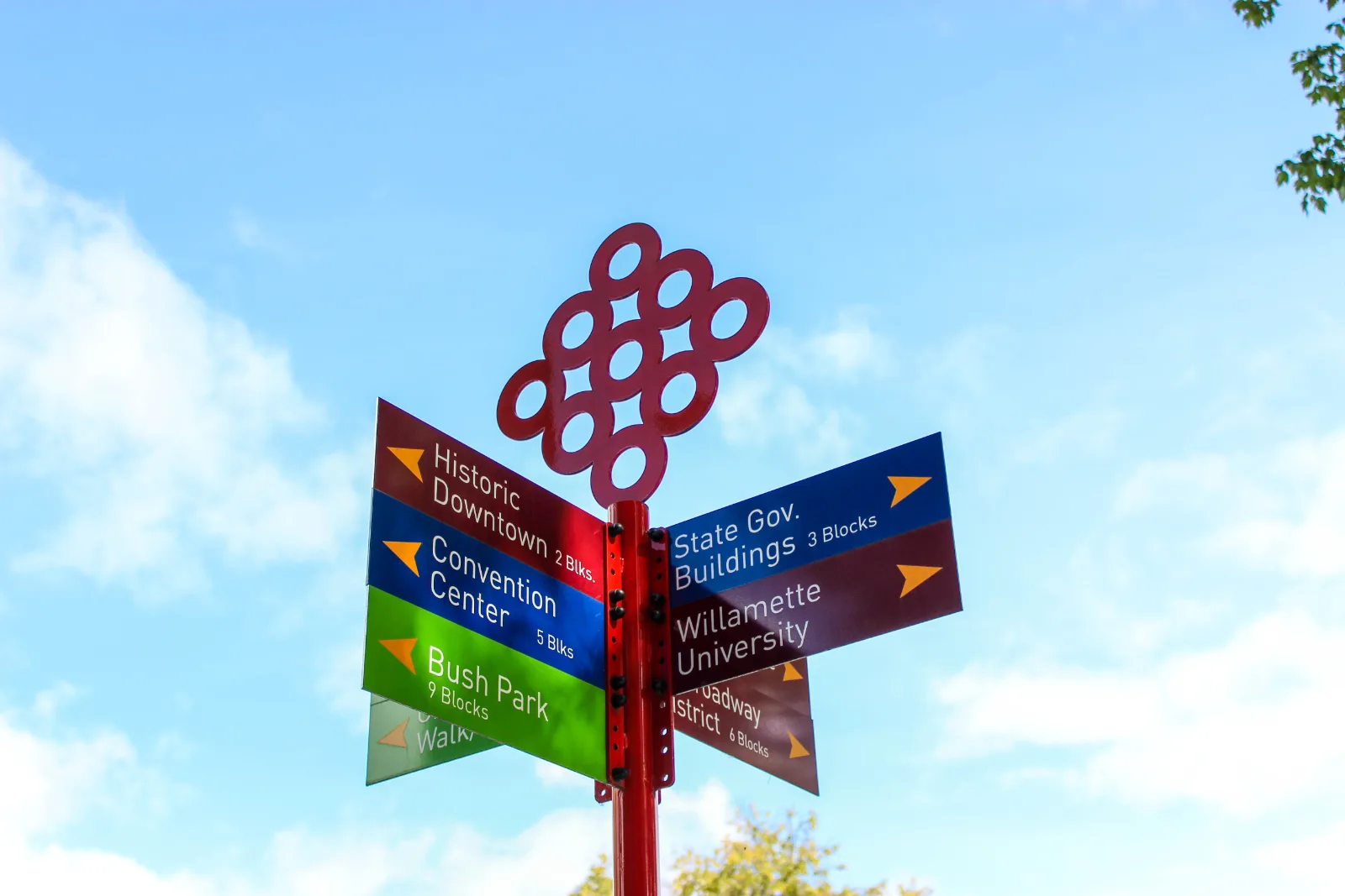 Salem Oregon signage downtown