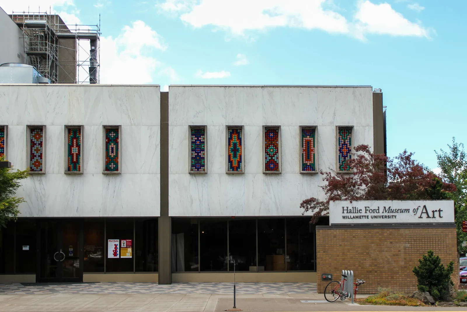 Front of the Hallie Ford Museum of Art in Salem, OR