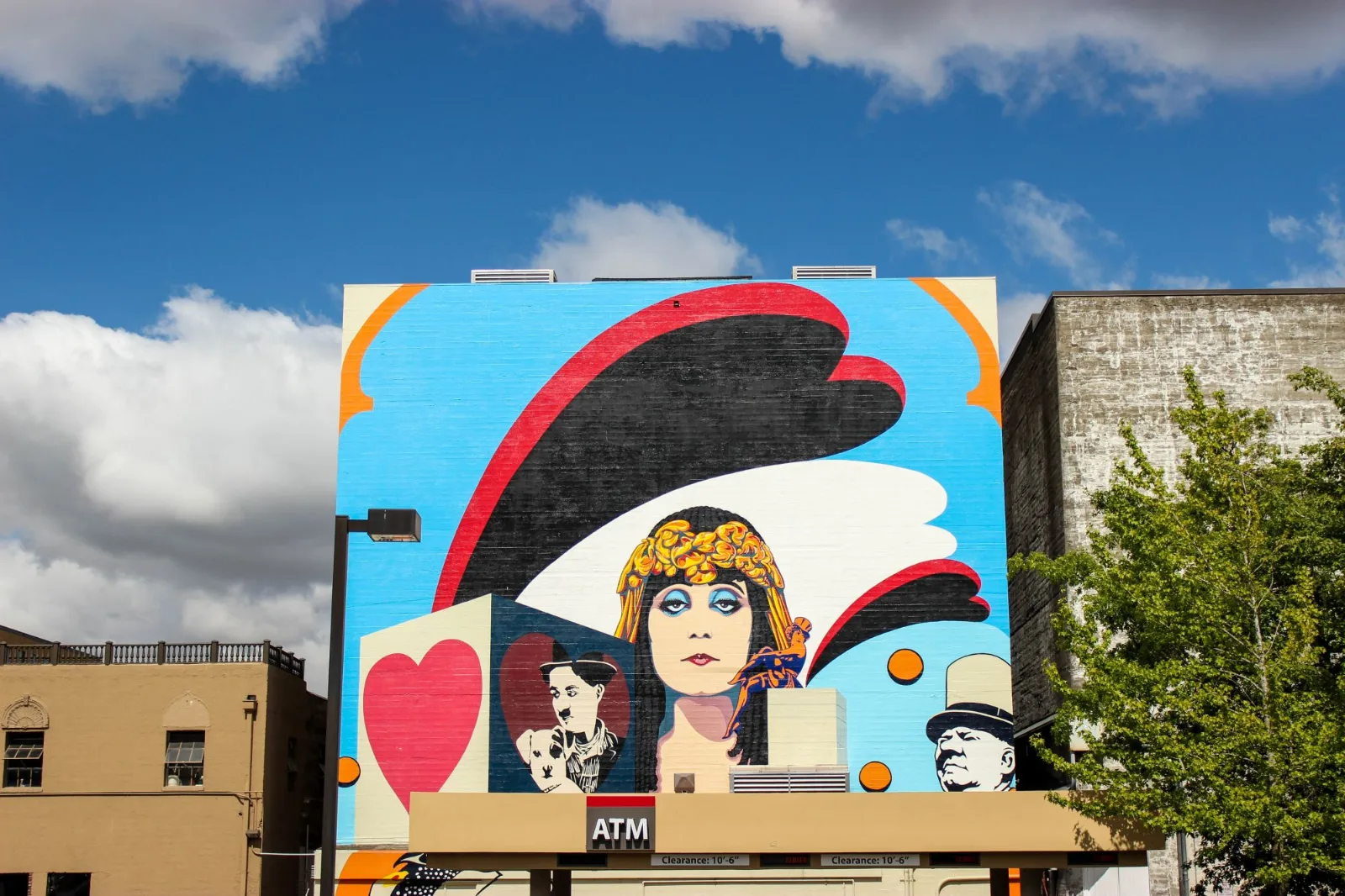 Mural in downtown Salem, Oregon