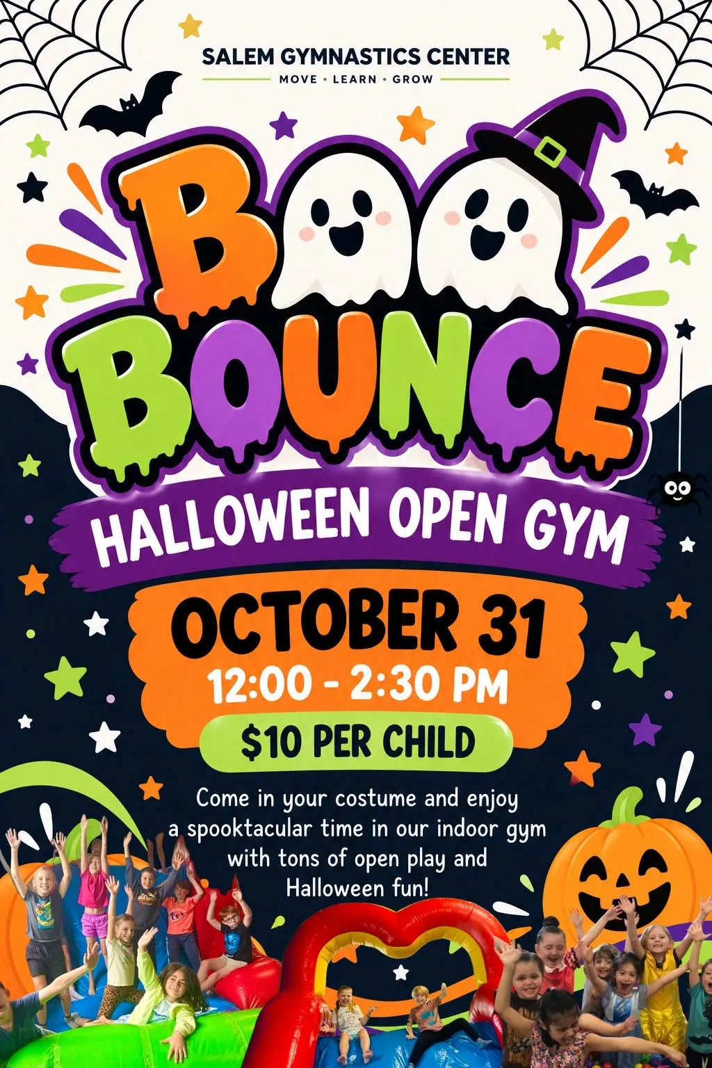 Boo Bounce Halloween Open Gym