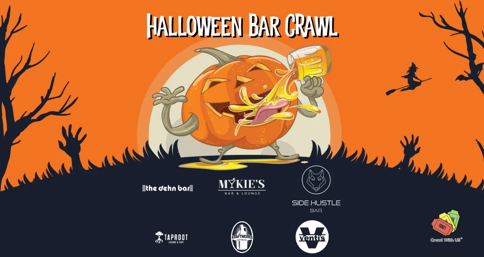 Salem Halloween Bar Crawl 2026