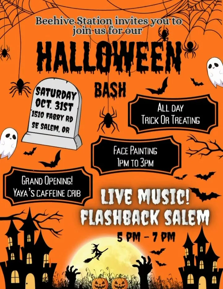 Halloween Bash and Flashback Salem